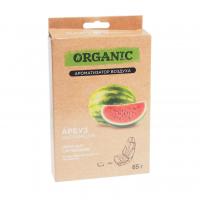 Ароматизатор воздуха ORG-STD-22 ORGANIC (арбуз) под сиденье 65гр AURAMI /1/12