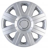 Колпаки на колёса WC-2020 SILVER (16) металлик, PP пластик, регулировочный обод, 4шт разм. 16" (400мм) AUTOPROFI /1/4