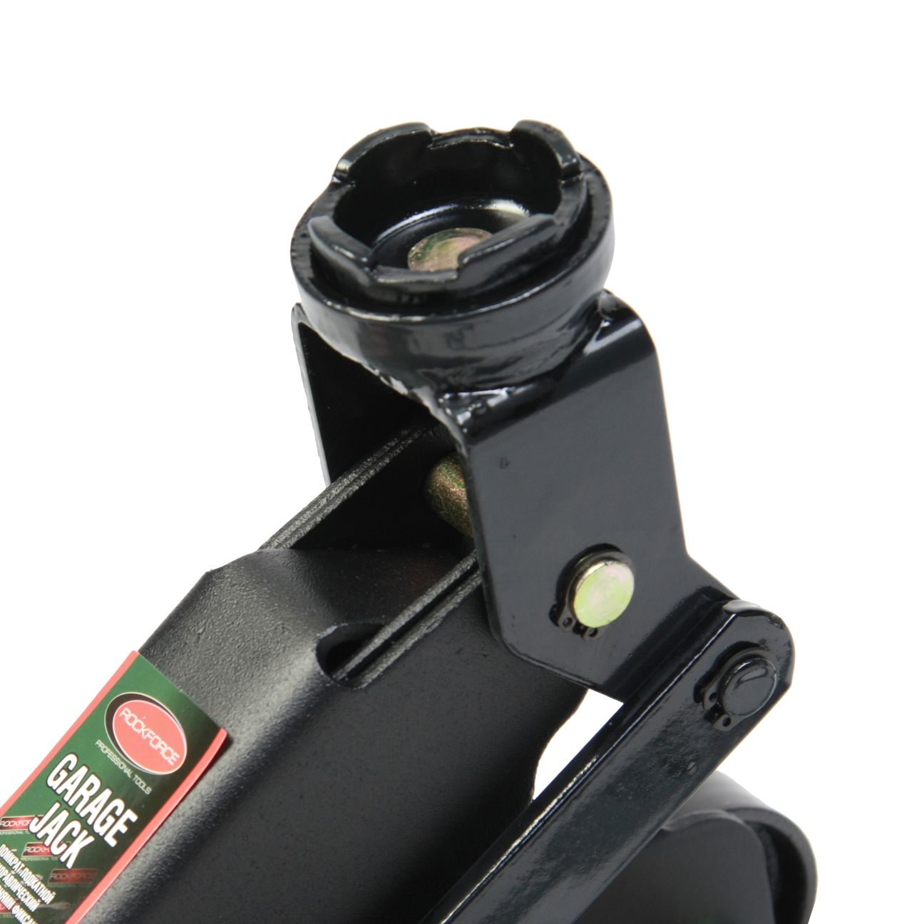 Домкрат гидравлический RF-TH22501C подкатной 2,5т с фиксацией(h min 140мм, h max 387мм) в кейсе ROCKFORCE /1