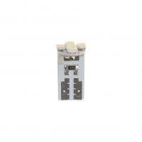 Автолампа T10W (W2,1x9,5d) 5 SMD 3528 WHITE 6000K 90лм   12V MEGAPOWER /10 /100