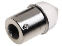 Автолампа R5W (BA15s) LED 9 SMD 3030 WHITE конус прозрачная линза 12V MISTAR /10