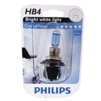 Автолампа HB4/9006 (55) P22d CrystalVision 4300K (блистер) 12V PHILIPS /1/10