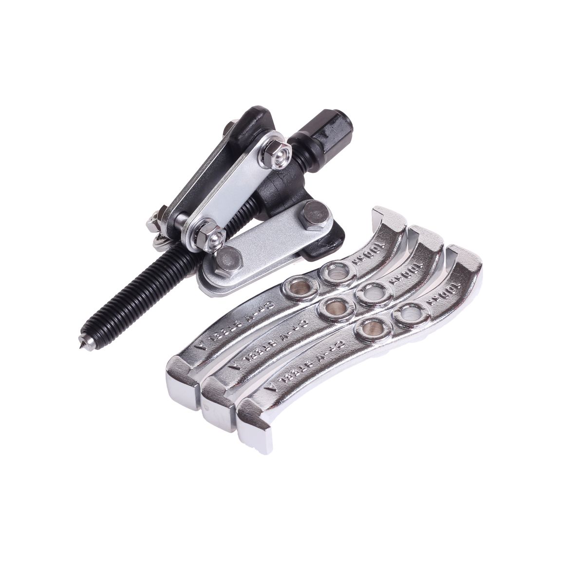 Съемник подшипников RF-6590204: трехзахватный 100мм ROCKFORCE /1/10