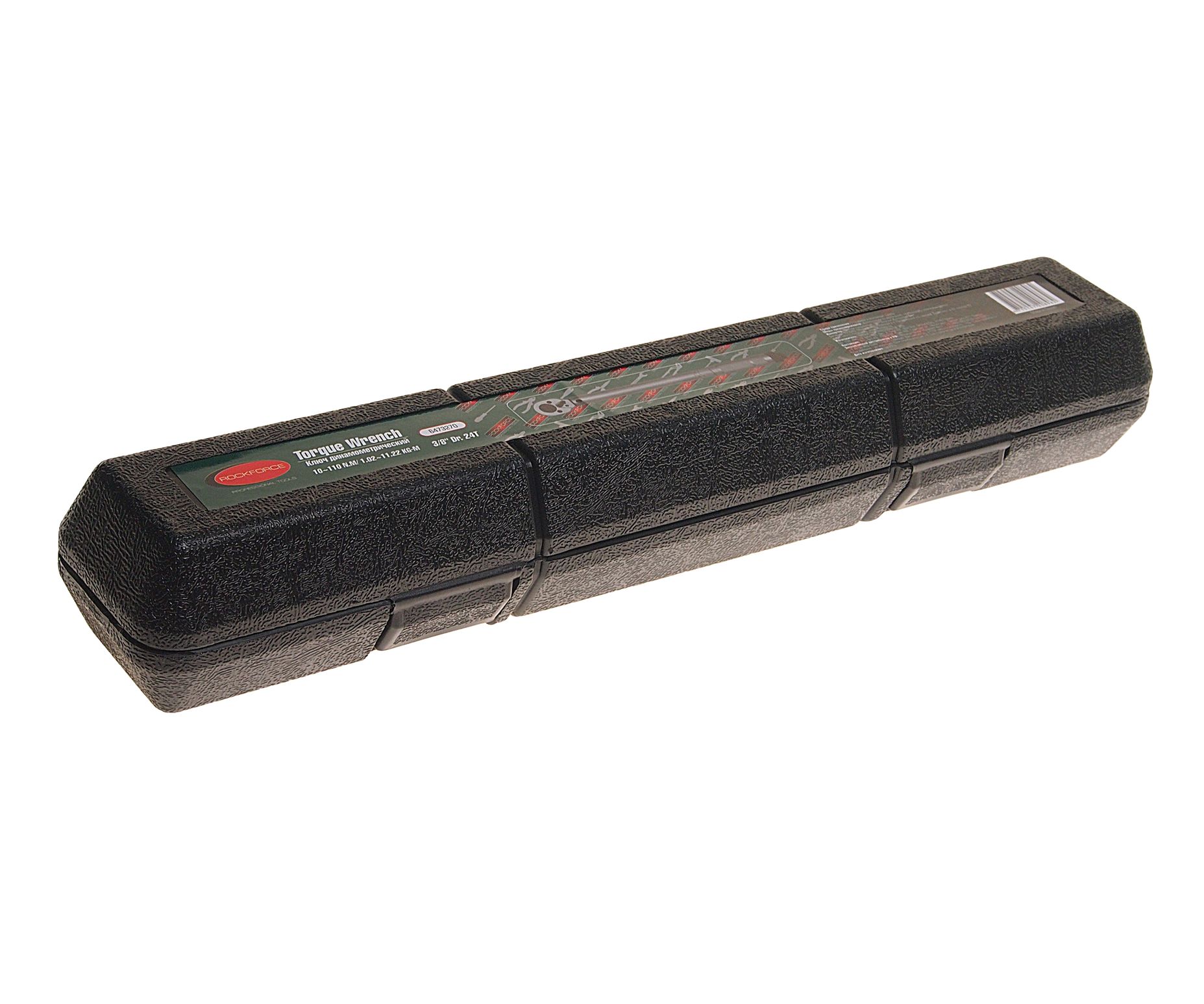 Ключ динамометрический RF-6473270: щелчкового типа 3/8"DR (10-110Nm) 270мм ROCKFORCE /1/24