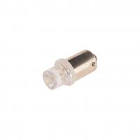 Автолампа T4W (BA9s) 1 LED CONCAVE WHITE 6000K 10лм   12V MEGAPOWER /10 /100