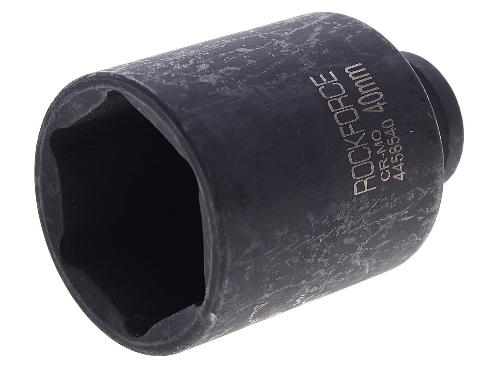 Головка торцевая 40мм 1/2" 6-гранная ударная удлиненная L=80мм ROCKFORCE RF-4458540 /1/180