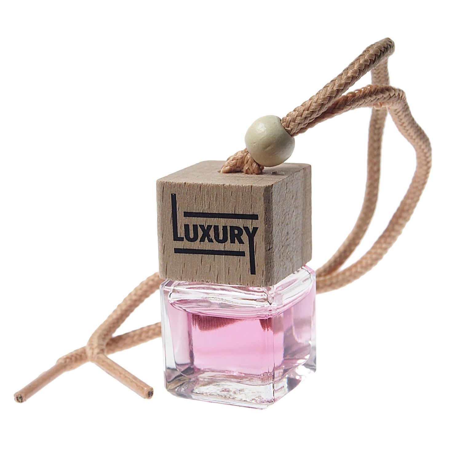Ароматизатор воздуха FTE-LAE-11 LUXURY AROMA ELITE PERFUME (по мотивам Versace-Bright Crystal) подвесной, с деревянной крышкой FOUETTE /1/30