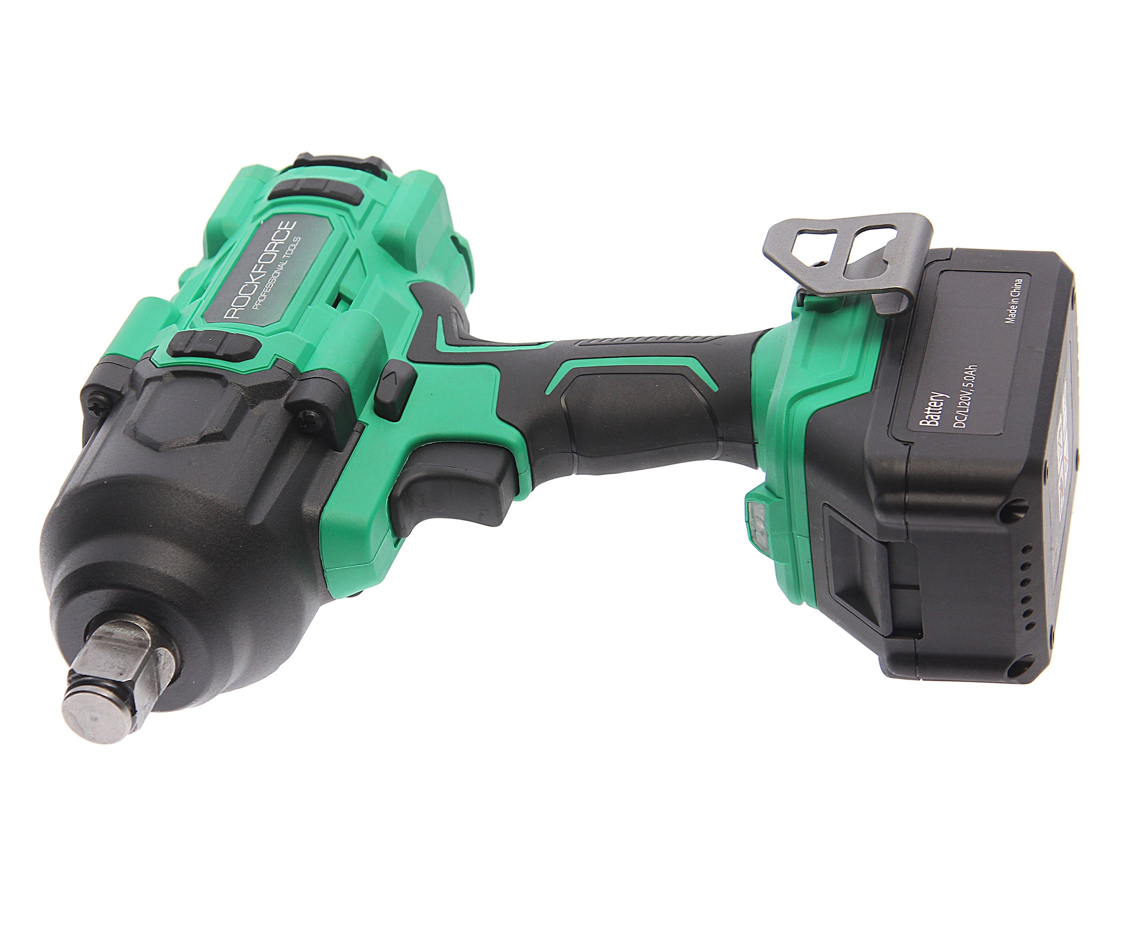 Гайковерт RF-WT02F1162 ударный аккумуляторный 3/4''+набор головок ударных глуб.27,30,32мм(2 БАТАРЕИ,20V,5.0AH LI-ION,1550об/мин,3 реж.усилия:130,400,1