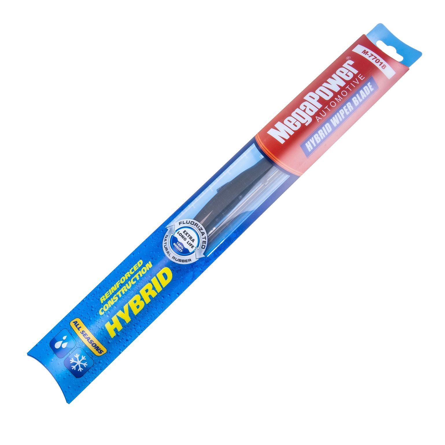 Щетка стеклоочистителя M-77018 "HYBRID" ALL SEASONS 450мм (18") MEGAPOWER /1/50