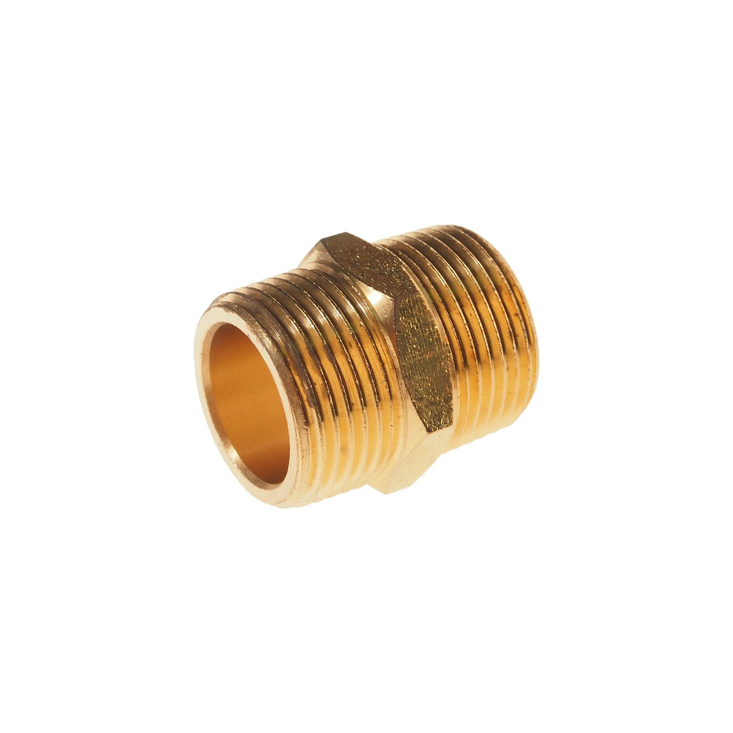 Соединитель RF-MM12/12 резьбовой наруж. резьба 3/4"x3/4" в блистере ROCKFORCE /1
