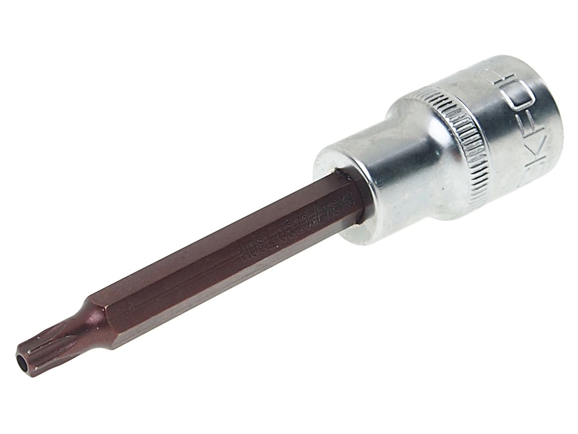Головка-бита TORX Premium T30 с отверстием 1/2" (L-100мм) ROCKFORCE /1