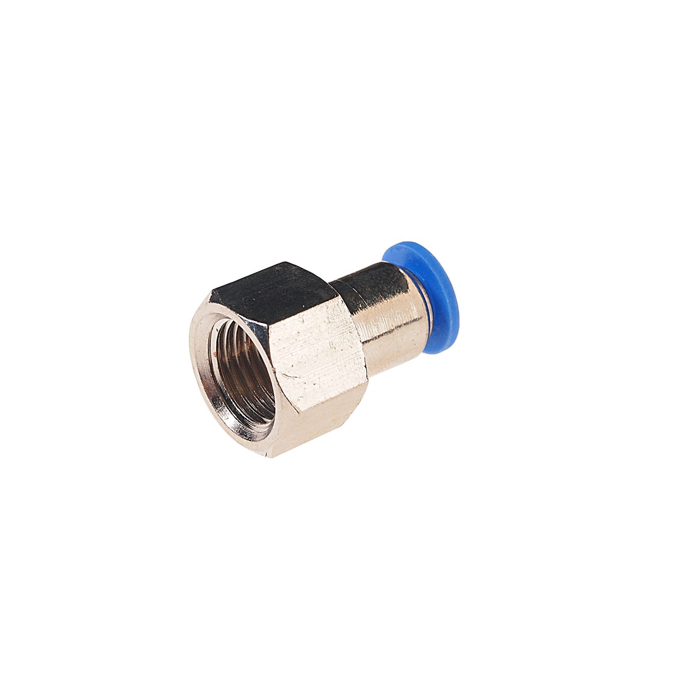 Фитинг  RF-SPCF06-02 для пластиковых трубок 6мм с внутренней резьбой 1/4" ROCKFORCE /1