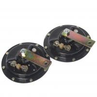 Сигнал звуковой HN-110 CHROME электрический 120мм 320/430Hz 115dB (2шт) 12V FK-PREMIER /1/20