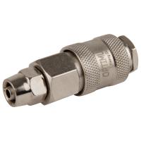 OPT-720SPA Соединение быстросъемное пневматическое с обжимным креплением под шланг 8 мм