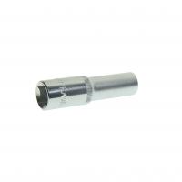 Головка торцевая 12мм 1/2" 12-гранная глубокая L=80мм ЭВРИКА ER-91505-12 /1/20