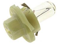 Автолампа BAX1.3W с зеленым патроном (BX8.4d) 12V NARVA /10/200