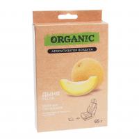 Ароматизатор воздуха ORG-STD-26 ORGANIC (дыня) под сиденье 65гр AURAMI /1/12 OLD