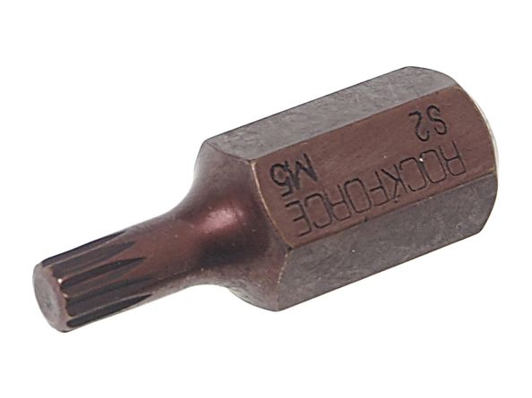 Вставка SPLINE M5х30ммL,10мм ROCKFORCE /1/10/100