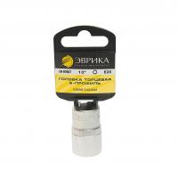 Головка торцевая Е20 1/2" TORX L=40мм (с держателем) ЭВРИКА ER-91607H 1/120