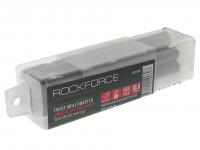 Сверло по металлу 10.5мм HSS+Co(5шт), в пластиковом футляре  ROCKFORCE /1