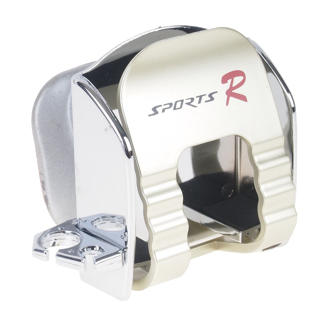Держатель телефона AB-38457 CHAMPAGNE SPORTS с прижимом АВТОСТОП /1/25 (ст.артикул GT-38457P)