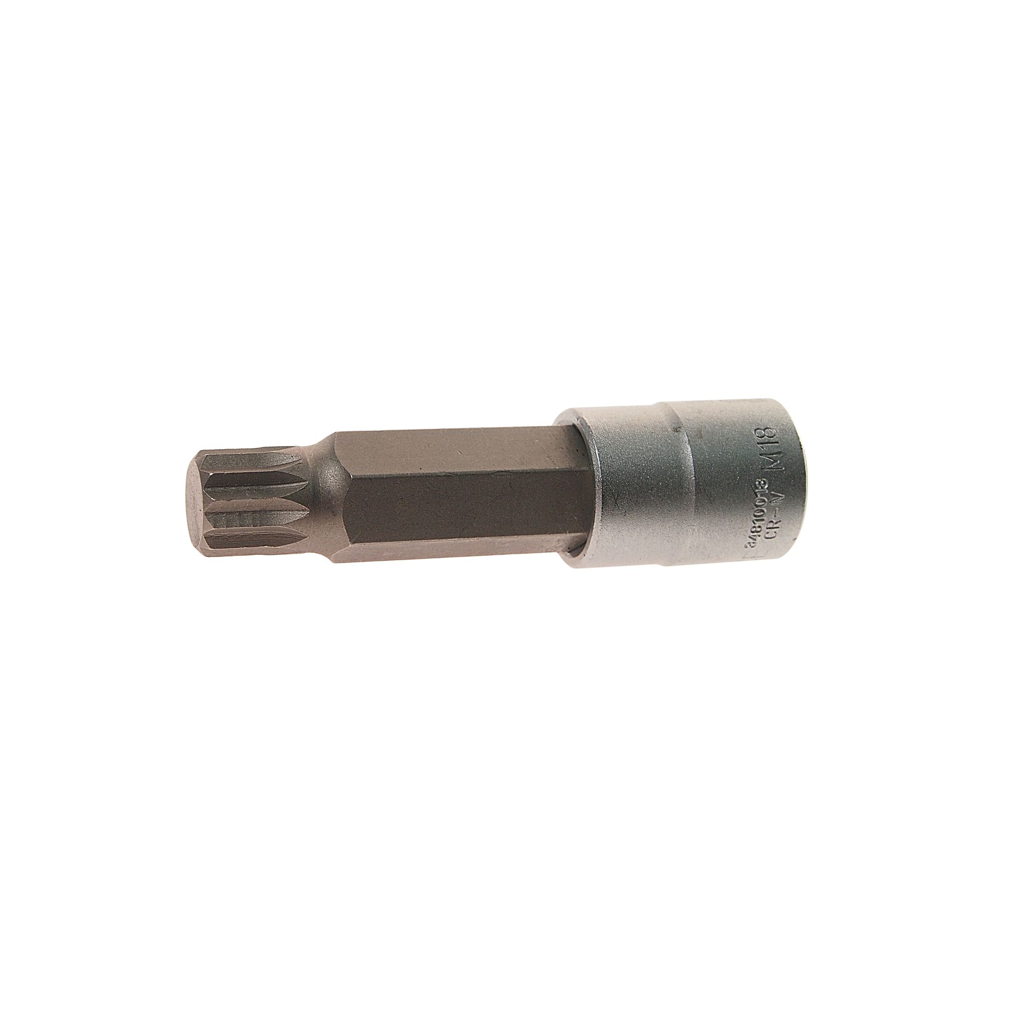 Головка-бита SPLINE 12-лучевая M18 1/2" (L-100мм) ROCKFORCE /1