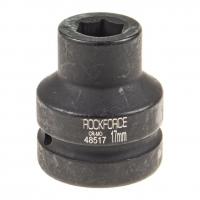 Головка торцевая  17мм 1" 6-гранная ударная L=59мм ROCKFORCE RF-48517 /1/50