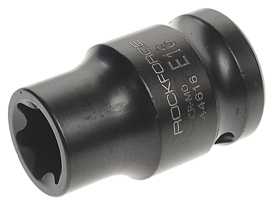 Головка торцевая TORX ударная 1/2", E16 ROCKFORCE RF-44616 /1/10/240