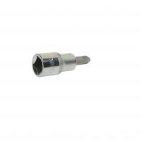 Насадка-вставка с битой Phillips PH4 ER-94502 1/2 22мм L=60мм ЭВРИКА /1/20
