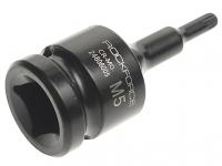 Головка-бита SPLINE ударная 1/2", M5 ROCKFORCE RF-24806005 /1/10/300