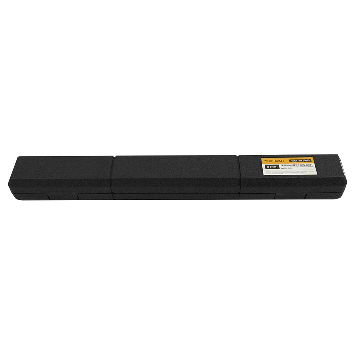 WDK-NX20210 Динамометрический ключ 20-210 Нм, трещотка с проходным приводным квадратом 1/2"