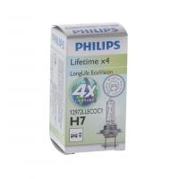 Автолампа H7 (55) PX26d LongLife EcoVision 12V PHILIPS /1/10/100