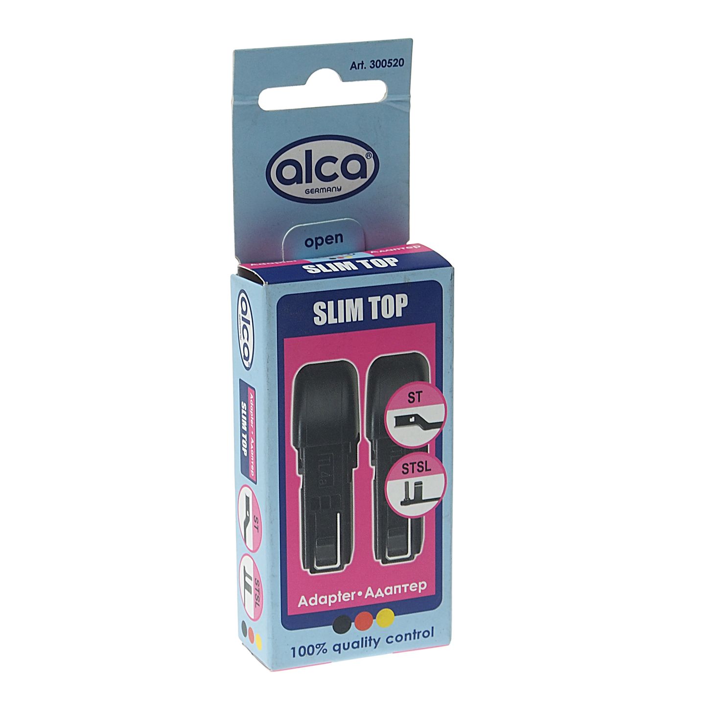 Адаптер для щеток стеклоочистителя AL-300520 SUPER FLAT, SLIM TOP (2шт) ALCA /1/250