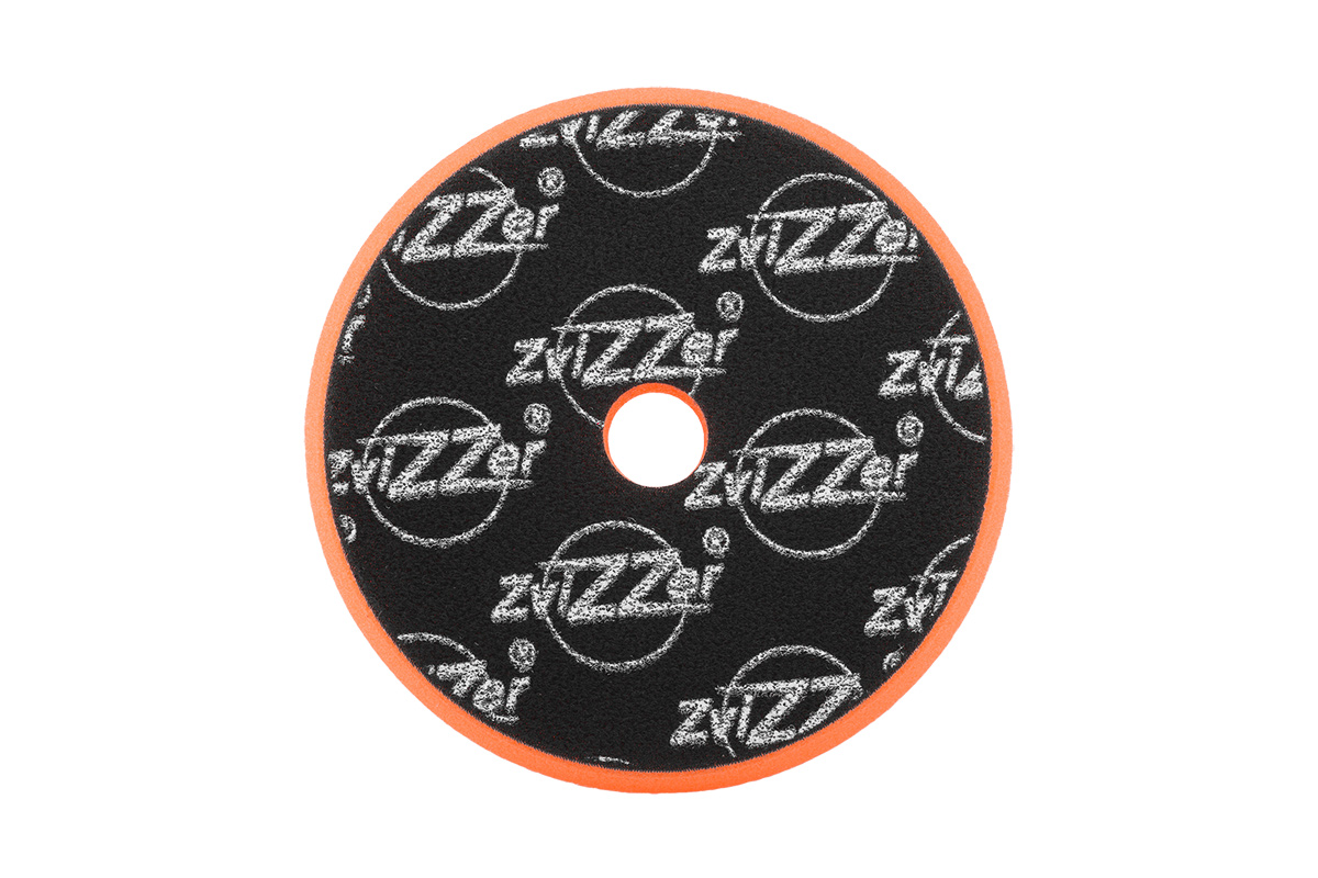 ZV-TR14525MC 145/25/125-ZviZZer TRAPEZ-ОРАНЖЕВЫЙ полутвердый полировальный круг