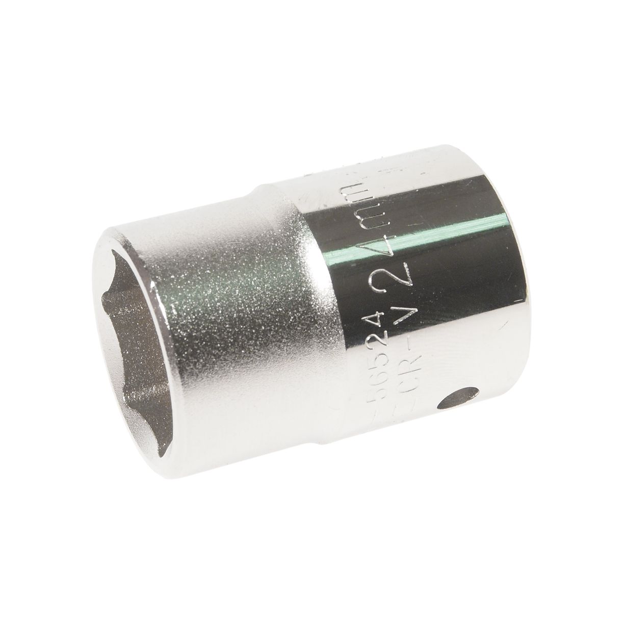 Головка торцевая 24мм 3/4" 6-гранная L=51мм ROCKFORCE RF-56524 /1/6