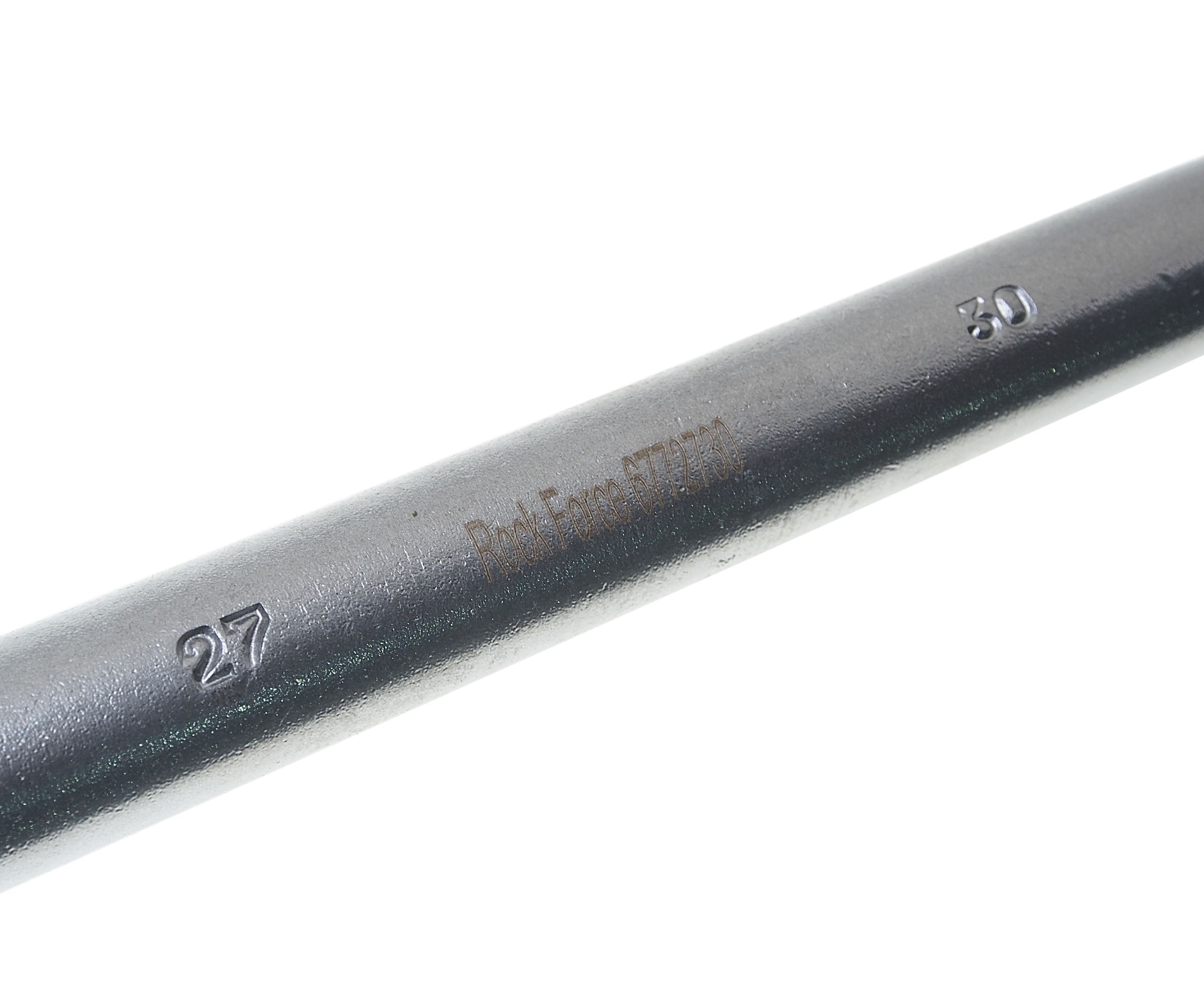 Ключ баллонный 27х30мм RF-6772730 двусторонний усиленный L-400мм ROCKFORCE /1