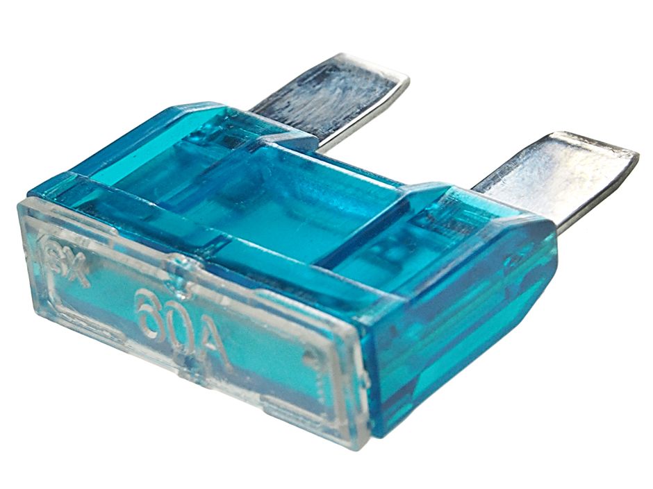 Предохранитель флажковый MAXI 60A BLUE TX /20 HIT