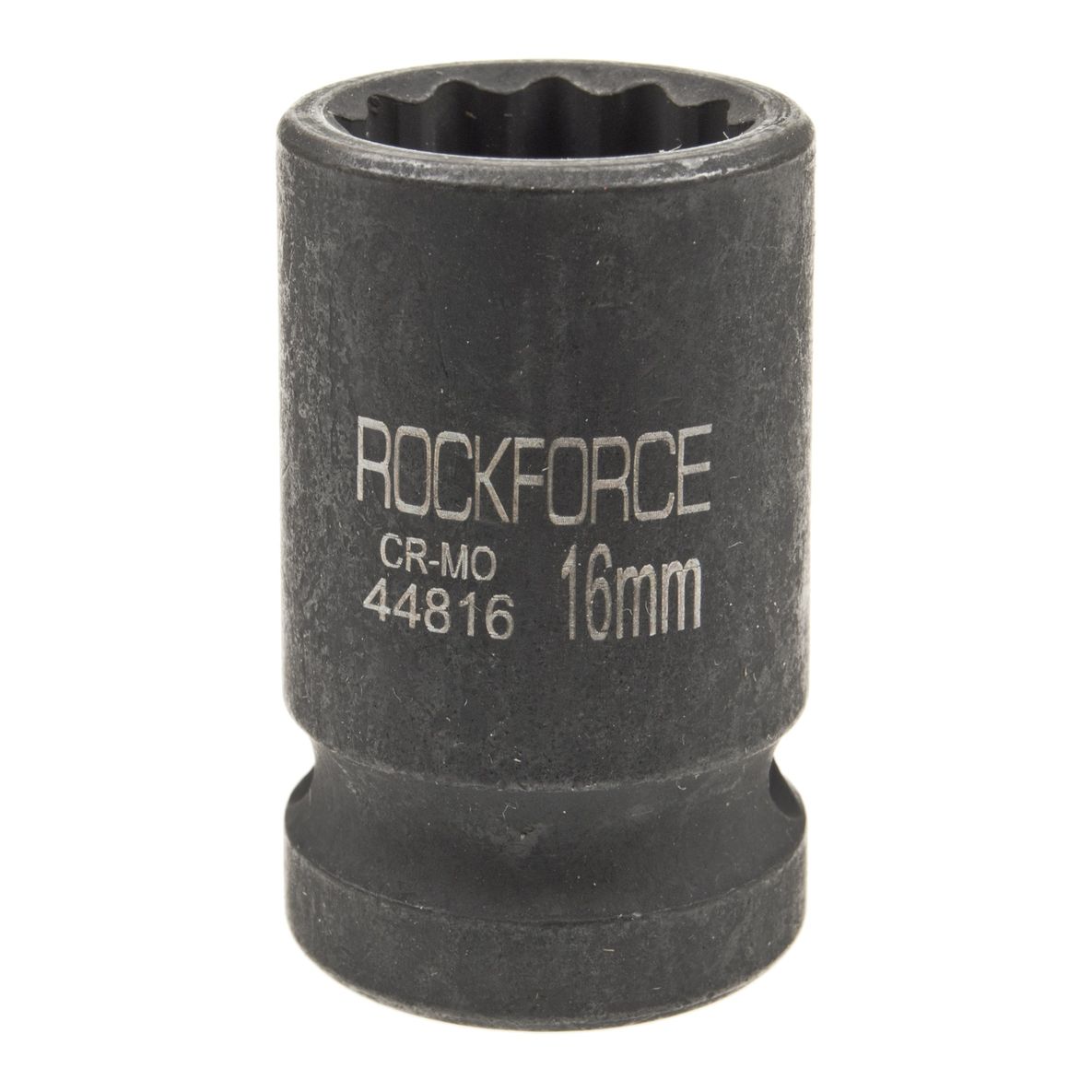 Головка торцевая 16мм 1/2" 12-гранная ударная L=58мм ROCKFORCE RF-44816 /1/360