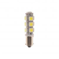 Автолампа T4W (BA9s) 13 SMD 5050 WHITE 6000K 280лм 12V MEGAPOWER /10 /100 OLD