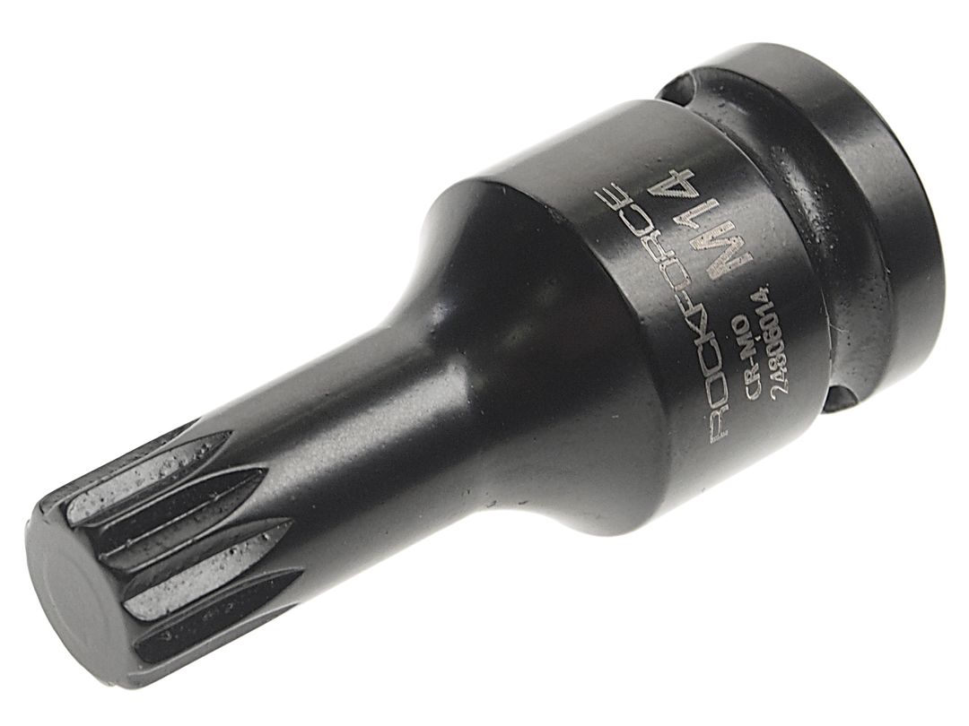 Головка-бита SPLINE ударная 1/2", M14 ROCKFORCE RF-24806014 /1/10/300
