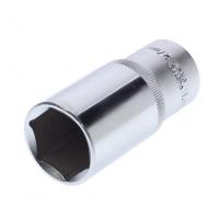Головка торцевая 27мм 1/2" 6-гранная глубокая L=75мм ROCKFORCE RF-5457727 /1/10