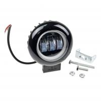 Фара рабочего света R-30W(SQ) круглая с подсветкой, диаметр 120мм 10-30V MISTAR /1