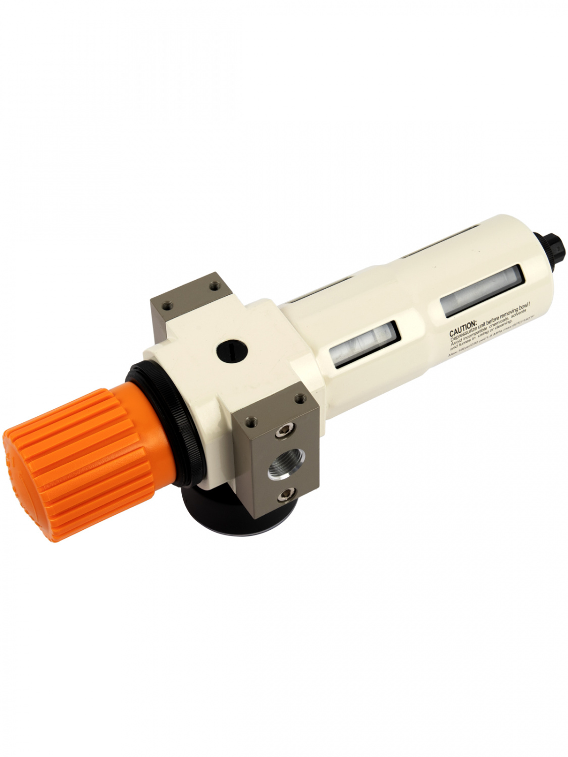 WDK-7730FA Фильтр-масловлагоотделитель 3/8" 5 мкм, 16 бар, с регулятором давления и автоматическим сбросом