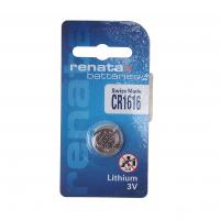 Элемент питания CR1616-BC1 LITHIUM таблетка (автобрелки) 3V RENATA /1/10