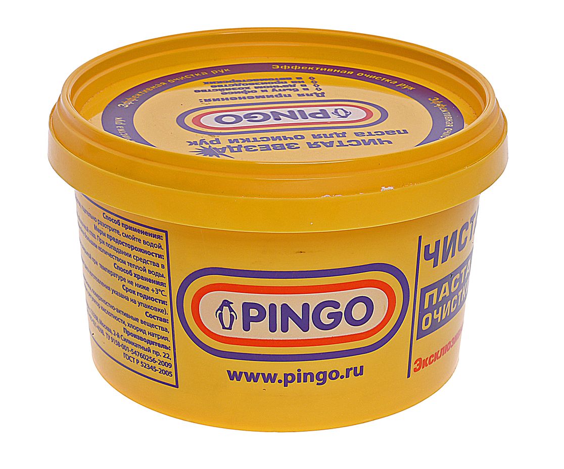 Паста для очистки рук "Чистая звезда" 650мл PINGO /1/12