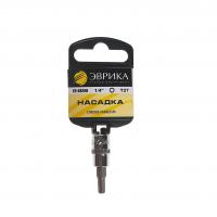 Насадка ER-93206H 1/4" DR торкс T27 (с держателем) ЭВРИКА 1/240