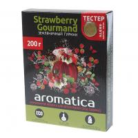 Ароматизатор воздуха FTE-AR-10 AROMATICA (strawberry gourmand) гелевый под сиденье 200гр FOUETTE /1/20