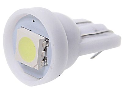 Автолампа T10W (W2,1x9,5d) 1 SMD 5050 WHITE 12V MEGA ELECTRIC /10