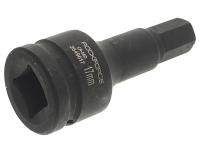 Головка-бита 17мм 3/4" 6-гранная ударная L= 110 мм ROCKFORCE RF-2649017 /1/10/420