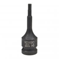 Головка-бита  5мм 1/2" 6-гранная ударная L=78мм ROCKFORCE RF-24407805MPB /1/180